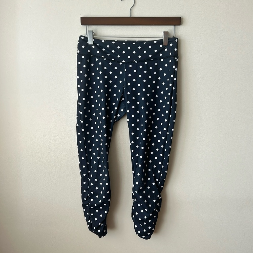 Polka Dot Crop legging - M